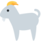Goat emoji on Twitter